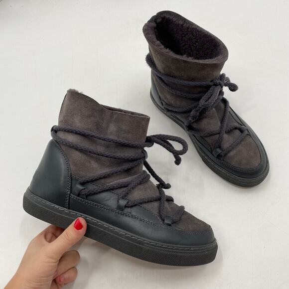 INUIKII Classic Sneaker Women Dark Grey - Picture 3 of 7